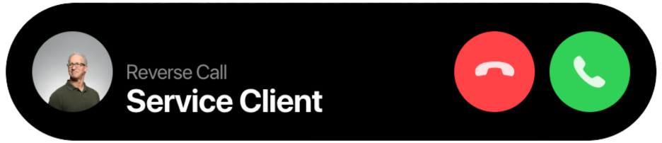 Notification call iPhone